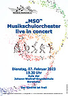 Musikschulorchester live in concert