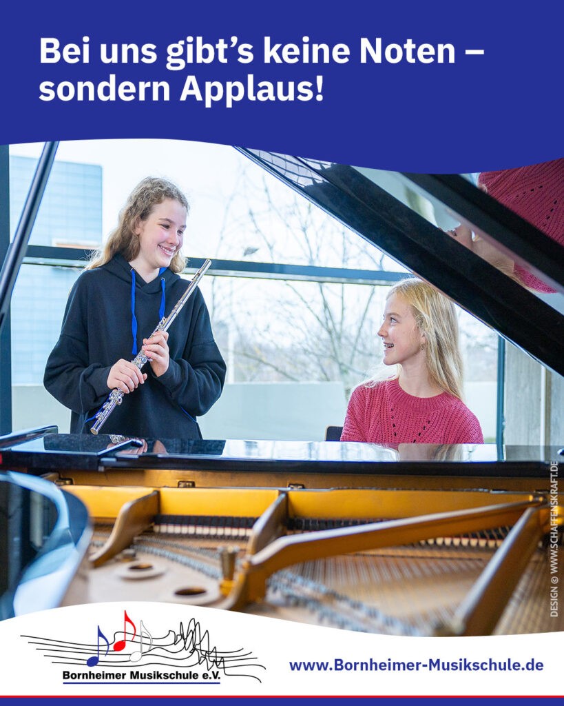 Bei uns gibt’s keine Noten – sondern Applaus!