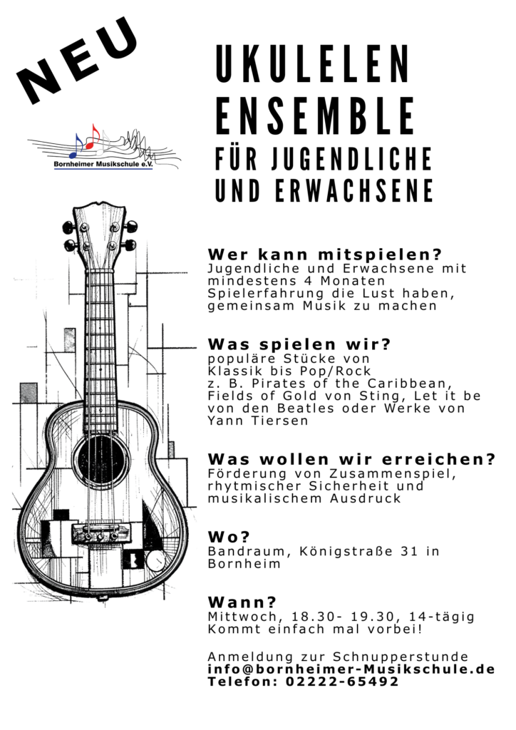 Ukulele-Ensemble Poster(1)